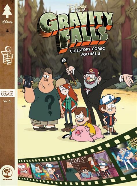 one summer of pleasure 5|Gravity Falls Cinestory Comic Volume 6.